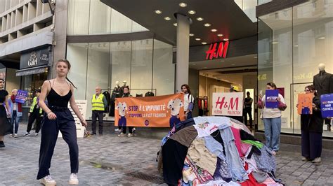 Protest Against Fast Fashion: Activists Urge for Sustainable Clothing ...