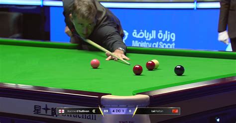 Saudi Arabia Masters - Ronnie O'Sullivan porta a scuola Lei Peifan, 131 ...