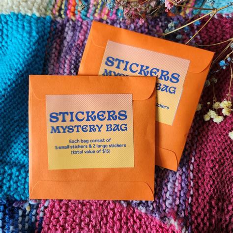 Mystery Sticker bags | soupjyam