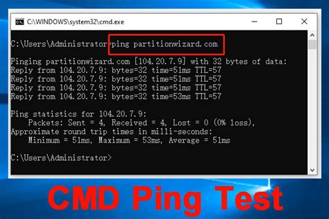 CMD Ping Test: How to Ping from Command Prompt Windows 10/11 - MiniTool ...