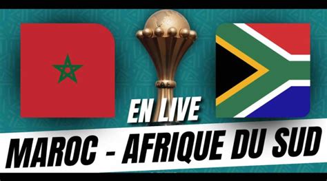 (CAN) Maroc - Afrique du sud Match direct live streaming - LPJM