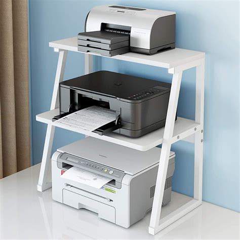 Printer Stand,Printer Stand Table Shelf Cabinet Desk with Storage ...