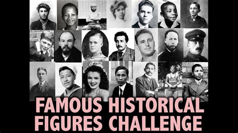 Famous Historical Figures Review Challenge - YouTube