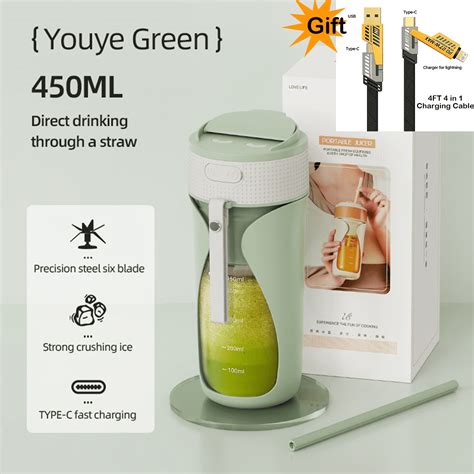 Firsting Portable Fruit Juicer Home Use Small Multifunctional Juice ...