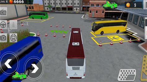 Europe bus parking driving simulator android games - YouTube