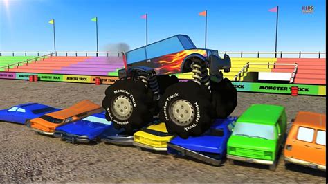 Tv cartoons movies 2019 Monster Truck stunts 3d Monster Truck Stunts