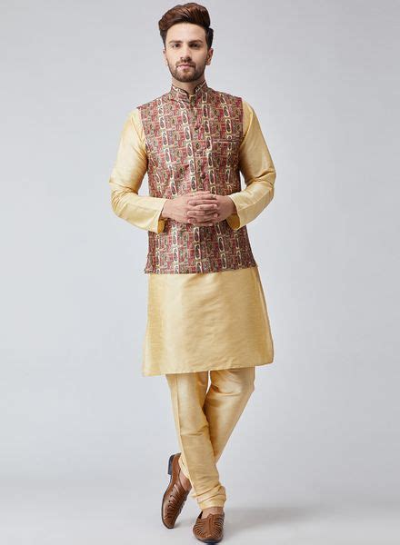 Punjabi Kurta Pajama With Jacket