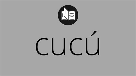 Qué significa cucú