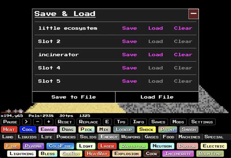 NEW UPDATE Sandboxels v1.9 : r/Sandboxels