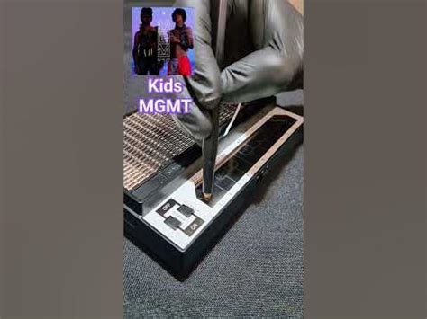 Kids - MGMT on Stylophone #synthesizer #shorts #mgmt - YouTube