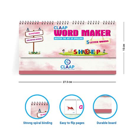 Claap Word Maker - 5 Letter | Claap