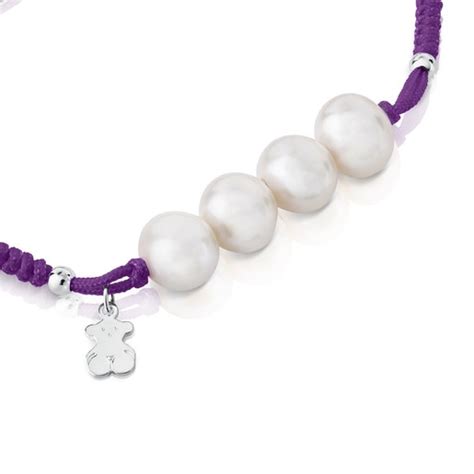 Silver TOUS Pearls Bracelet | TOUS