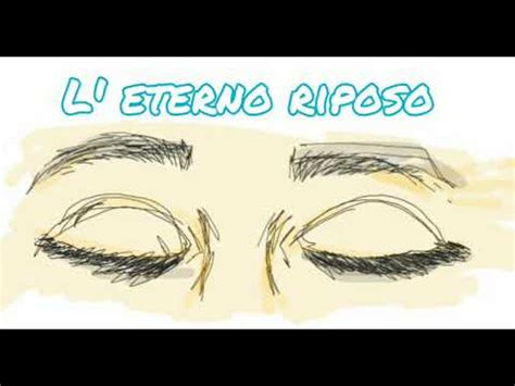 Eterno riposo illustrato solo testo - YouTube