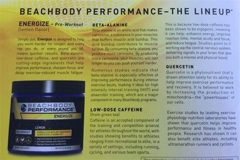 BeachBody's new Performance pre-workout: Energize | Beachbody, I work ...