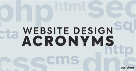 Website Abbreviations and Acronyms - Ballyhoo