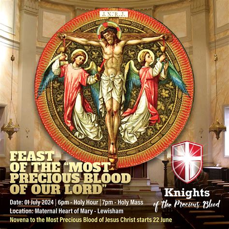 The Feast of the Most Precious Blood of Our Lord Jesus Christ – Knights ...