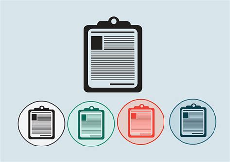 Clipboard Messages Patient Information Stock Illustration - Download ...