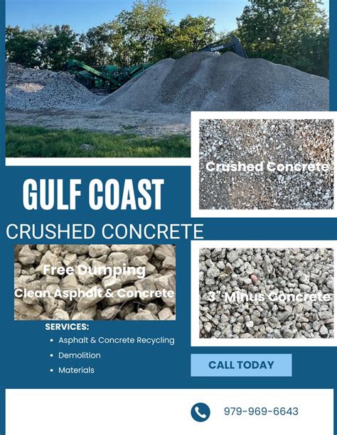 GULF COAST CRUSHED CONCRETE - Updated April 2024 - Angleton, Texas ...