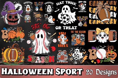 Halloween Sport SVG Bundle Graphic by Litewort · Creative Fabrica