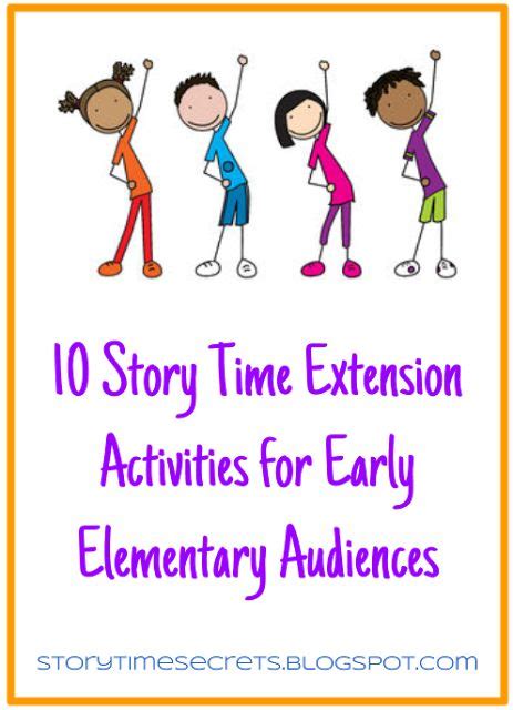 10 Story Time Extension Activities for Early Elementary Audiences ...