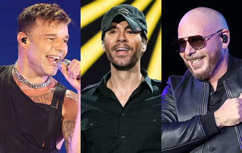 Enrique Iglesias, Ricky Martin and Pitbull announce 'Trilogy' US tour