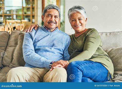 Right in Each Others Arms is Where we Belong. Portrait of an ...