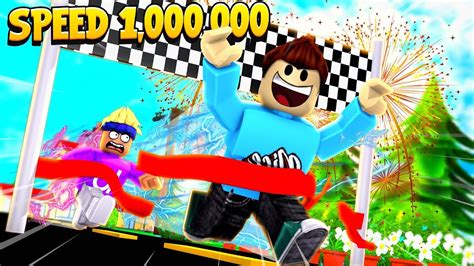 WINNING THE HARDEST RACE EVER!? ROBLOX SPEED SIMULATOR! - YouTube