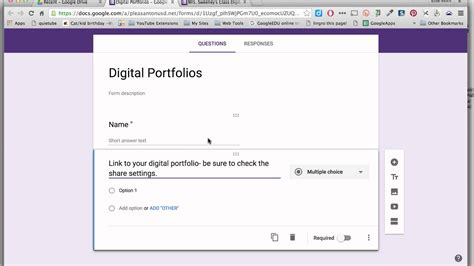 Google Doc Forms