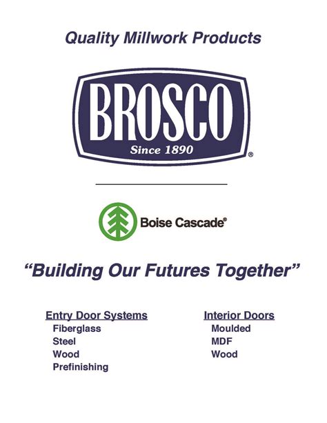 Price Catalog - BROSCO