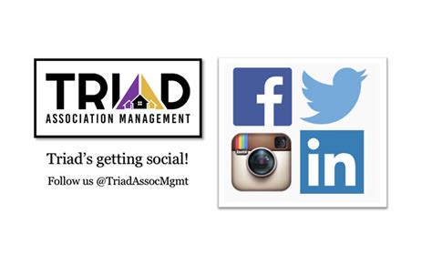 TRIAD Association Management on LinkedIn: TRIAD’s getting social!