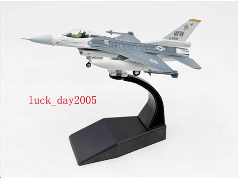 AMER COM USAF F-16c Fighting Falcon Fighter 1/100 Diecast Aircraft Jet