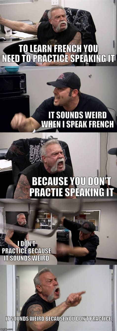 i'm taking french this year lol - Imgflip