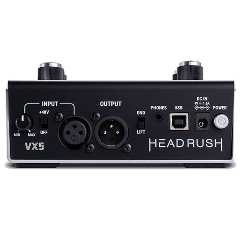 HeadRush VX5 AUTOTUNE Vocal Effects Pedal for Singers with Antares ...