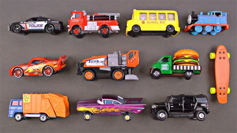 Cars Trucks Street Vehicles for Kids - Fan Favorite #1 Hot Wheels Matchbox Disney - Organic Learning
