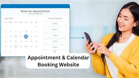 Create appointment booking and calendar booking website for you by ...