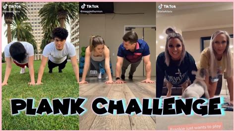 PLANK CHALLENGE TIK TOK COMPILATION