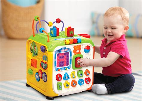 VTech Ultimate Alphabet Activity Cube Learning Toy Baby Toddler Infant ...
