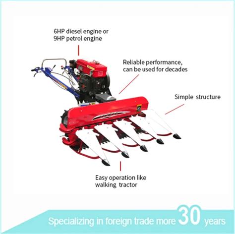 4G120A Stevia Cutting Machine Wheat Paddy Mini Harvester Soybean Grass ...