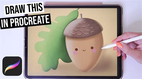 Procreate Drawing For Beginners | Easy step by step tutorial - YouTube