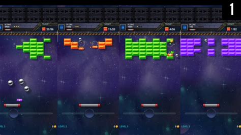 BRICK BREAKER STAR (Space King), Mobile game gameplay, Android game ...