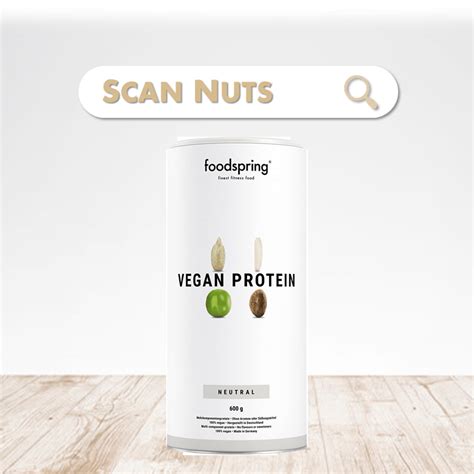 Foodspring® vegan protein neutral - Protéines végétales