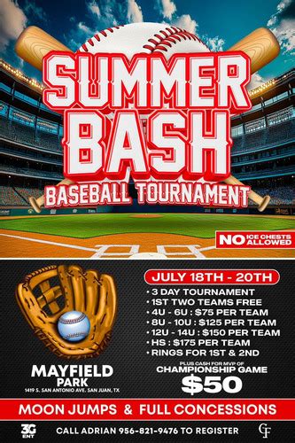 SUMMER BASH - Schedule - Jul 18-20, 2025