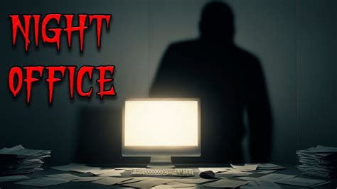 TRUE Scary Story of the Night Office | Horror Story - YouTube