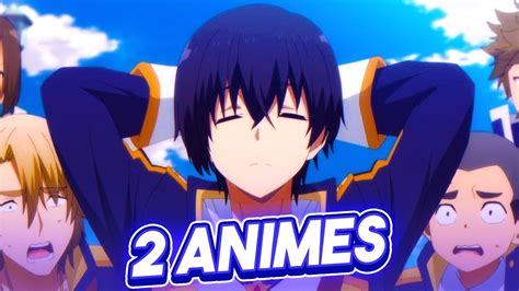 2 Animes Où Le Héros Est PARESSEUX COMME JAMAIS Mais Est Un GÉNIE SURPUISSANT