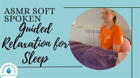 IMPROVED SOUND! ASMR GUIDED RELAXATION FOR SLEEP 💤 with Victoria and ...