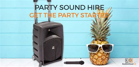 Party Sound Hire - Get The Party Started | Audio Visual Ireland