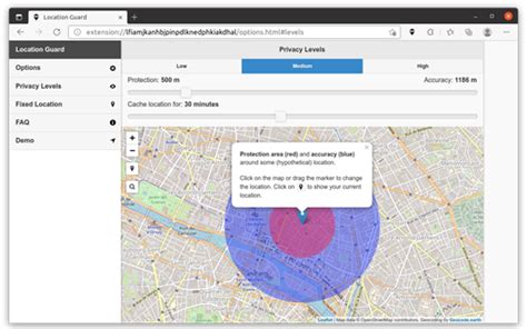 Location Guard - Privacy Protection for Your Geographic Location