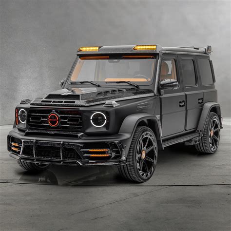 PHOTOS - Un Mercedes Classe G aux couleurs d'Halloween, signé Mansory