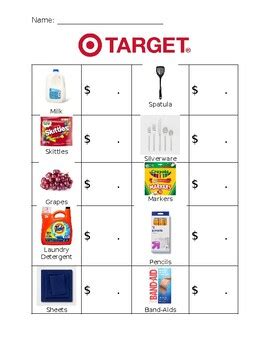 Target Scavenger Hunt by Whitley Kedanis | TPT