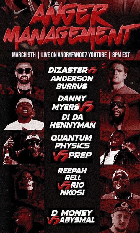 Anger Management - AngryFans Radio Battles | Battle Rap Event ...
